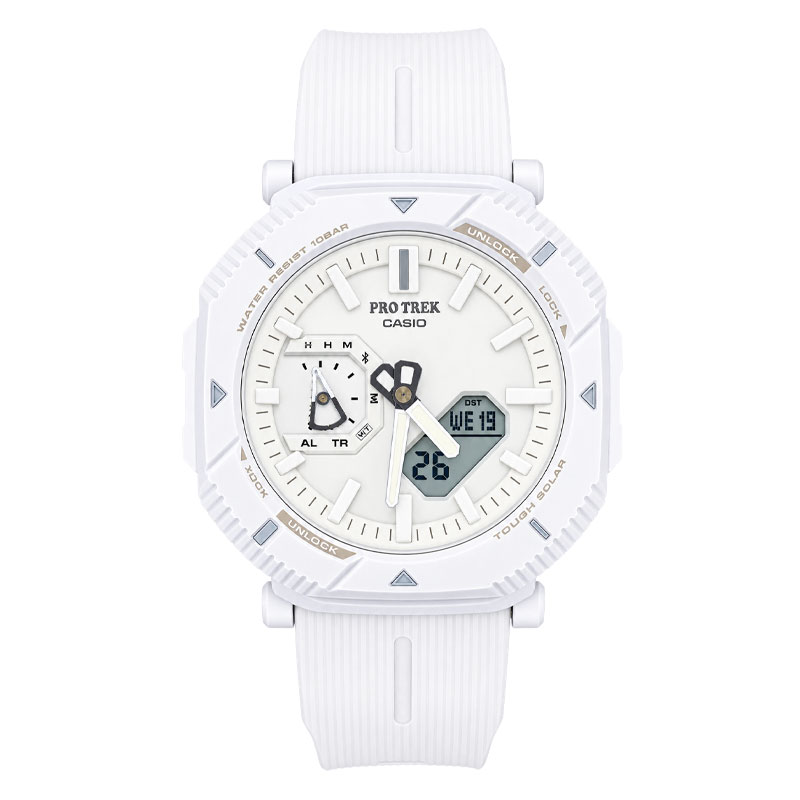 ساعت مچی کاسیو پروترک سفید CASIO PROTREK PRJ-B001B